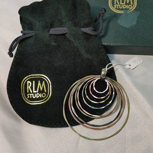 ROBERT LEE MORRIS RLM STUDIOS " CIRCLES" PENDANT